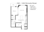 1225 Richards - floorplan