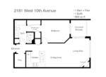 Floorplan - 2181 W 10th